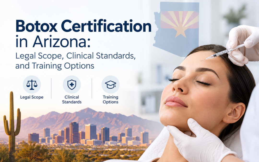 Botox Certification in Arizona: Legal Scope, Clinical Standards, and Training Options