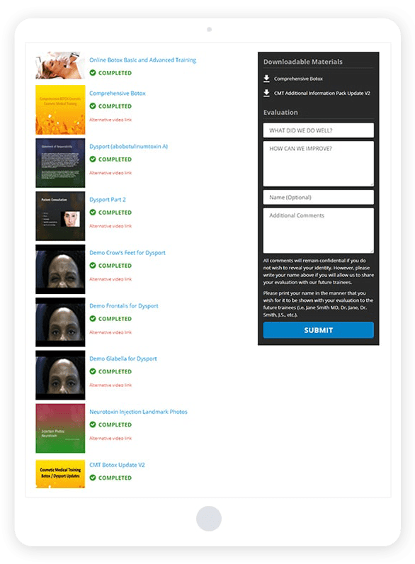 CMT Training Material